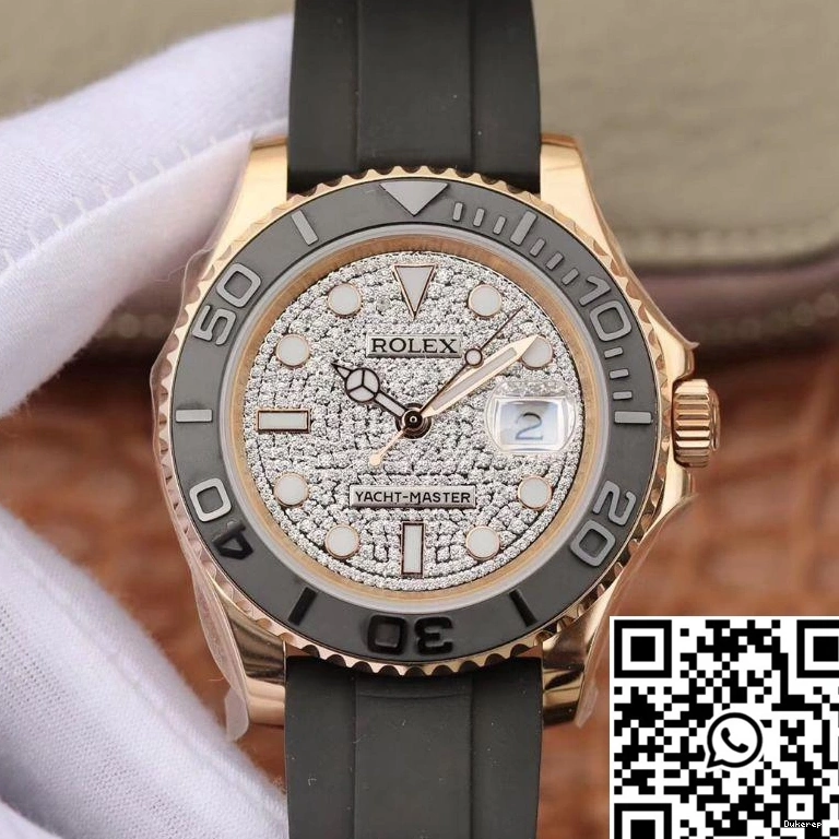 Stylish Diamond Yacht Master Rolex 116655 1261 Dial 40mm 0710